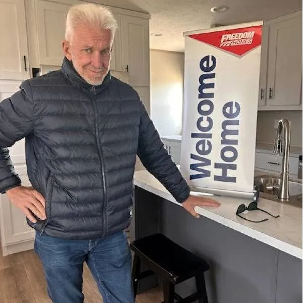 DEREK M. welcome home image