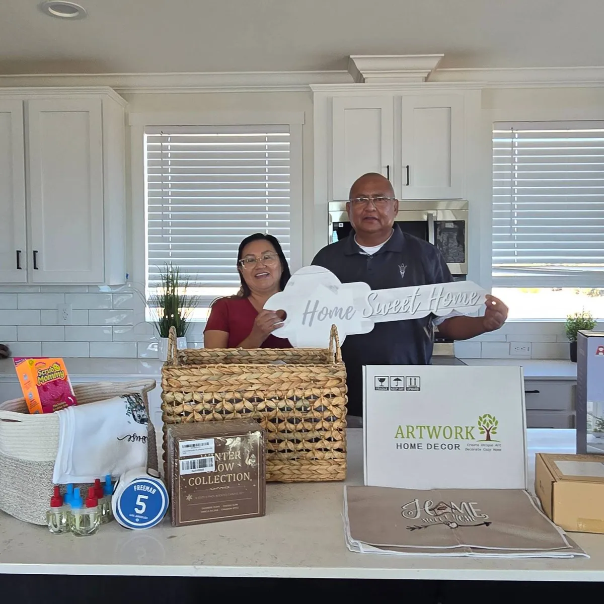 AMBER C. welcome home image