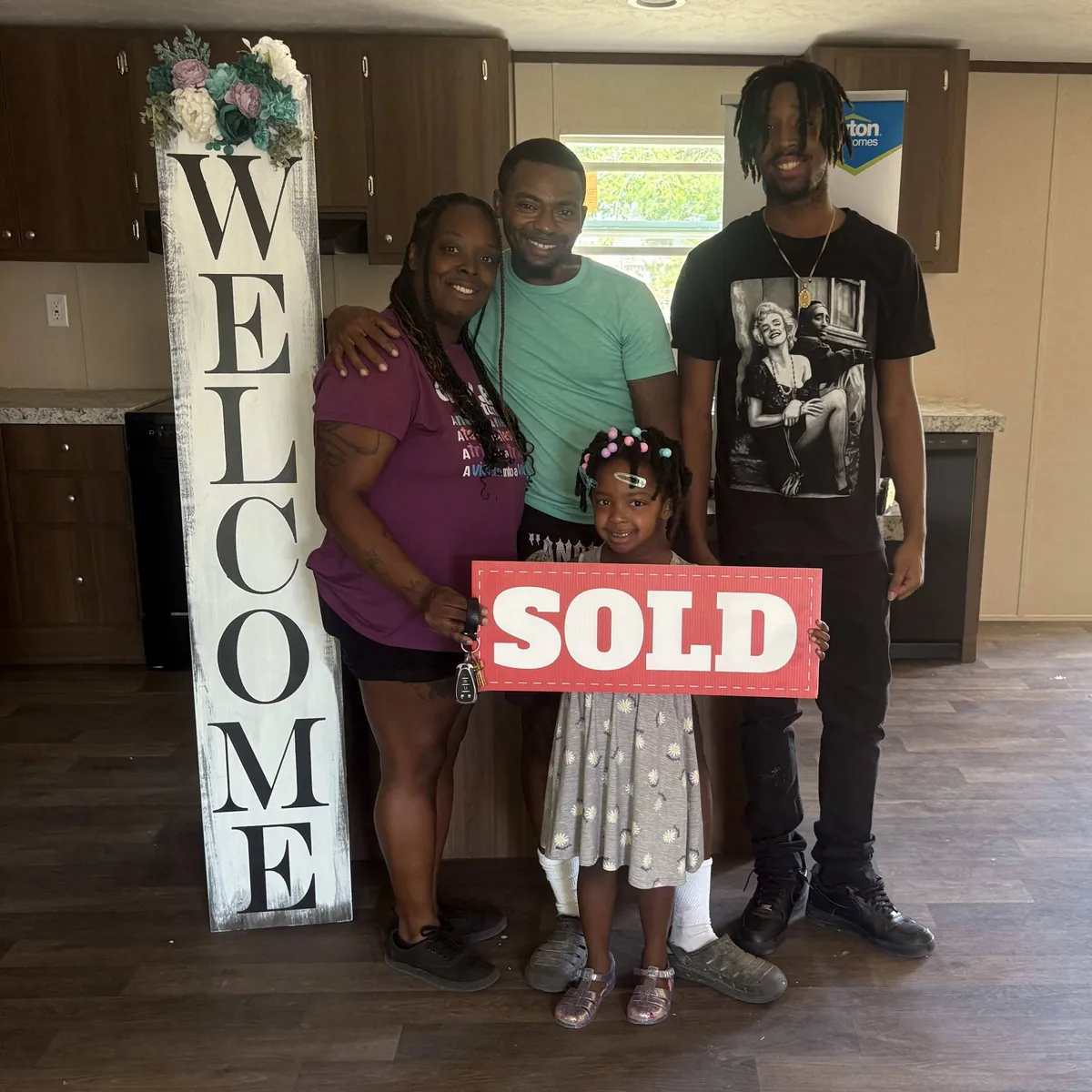 TANISHA J. welcome home image