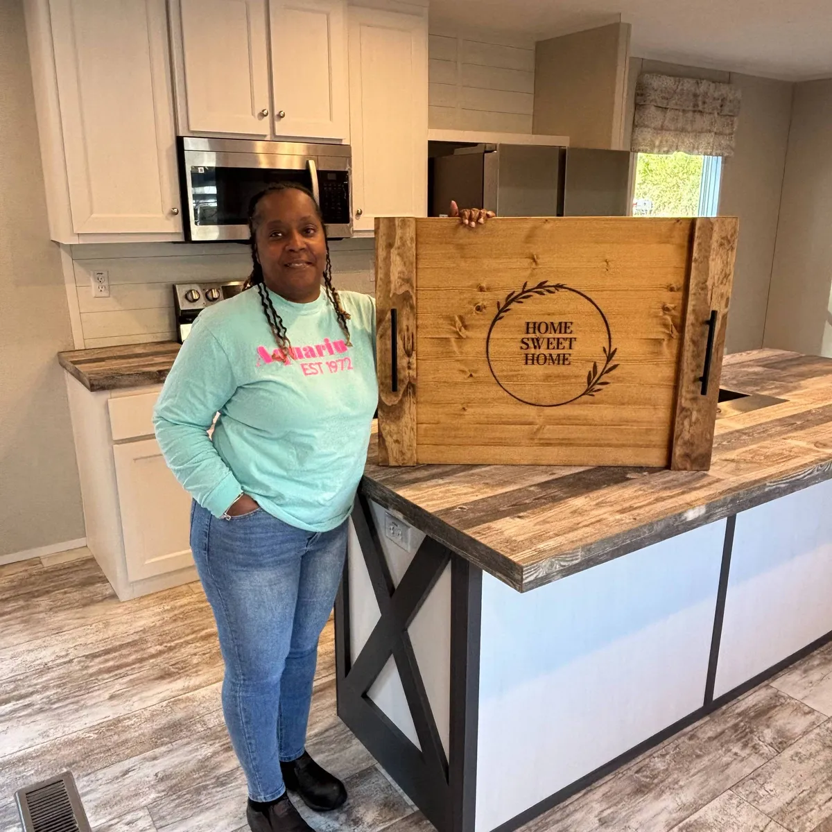 CHRISTINE H. welcome home image