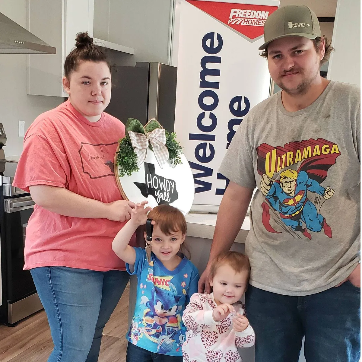 CLAYTON ALLEN F. welcome home image