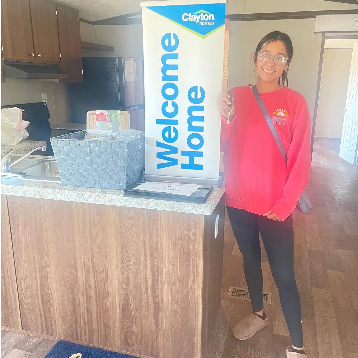 KAYLA H. welcome home image