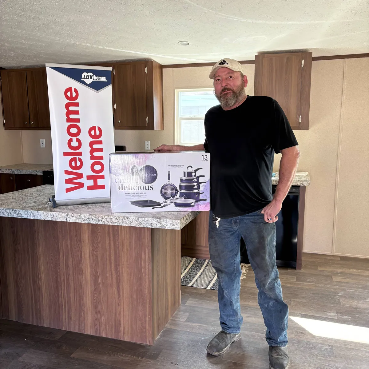 RICHARD EVERETT R. welcome home image