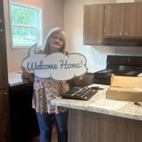 SHEILA H. welcome home image