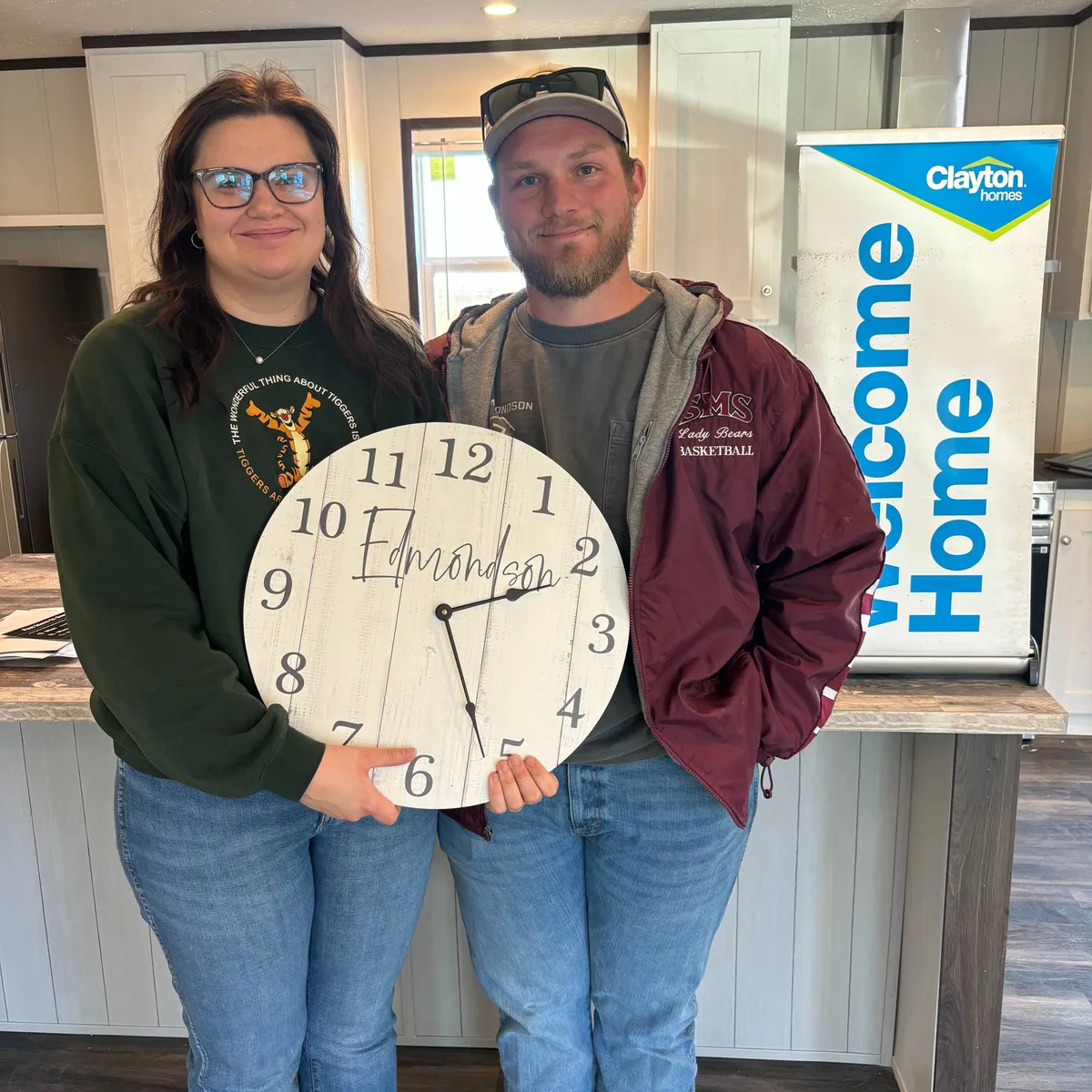 WILLIAM E. welcome home image