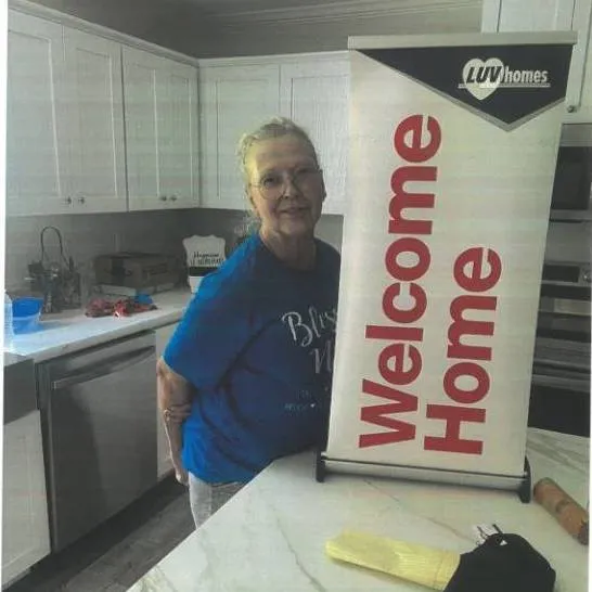 RICHARD A. welcome home image