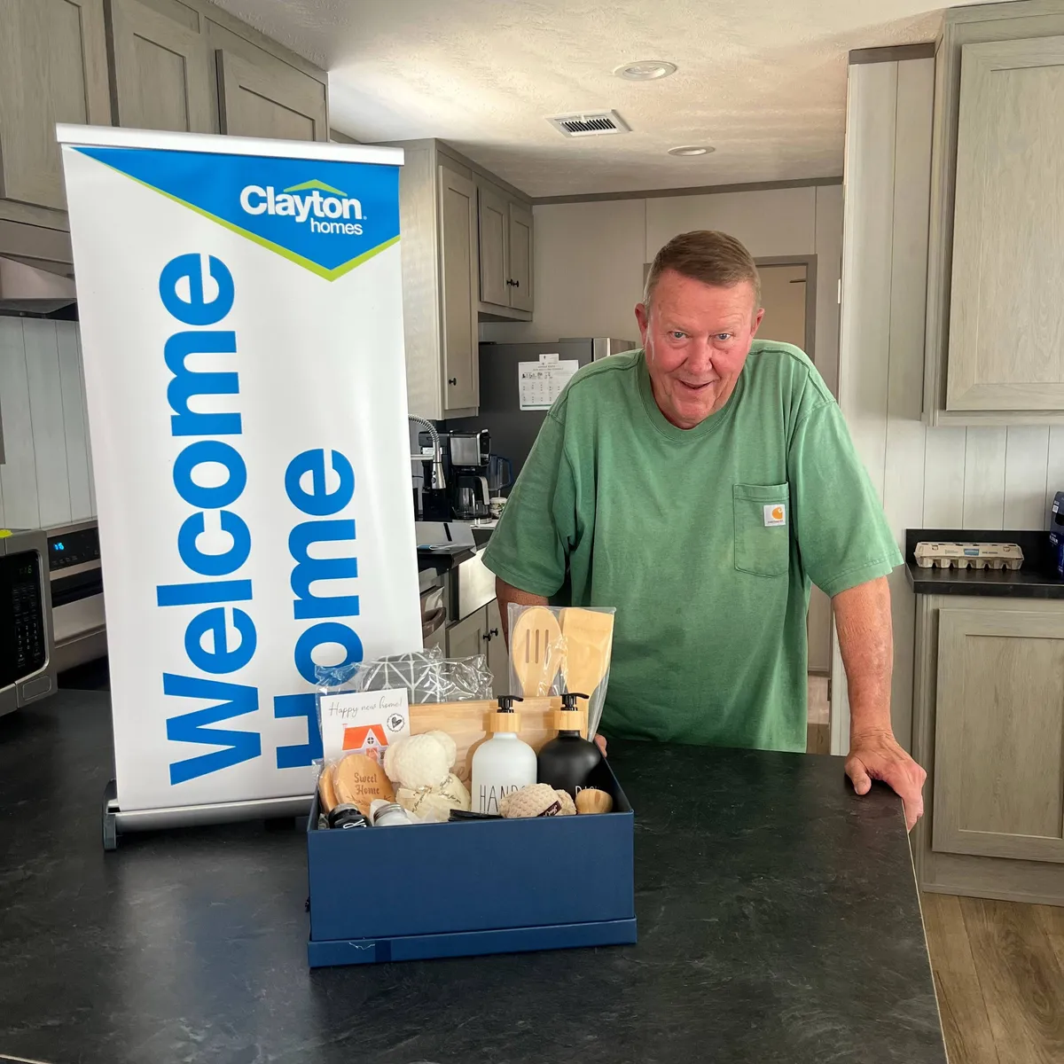 DARRYL E. welcome home image