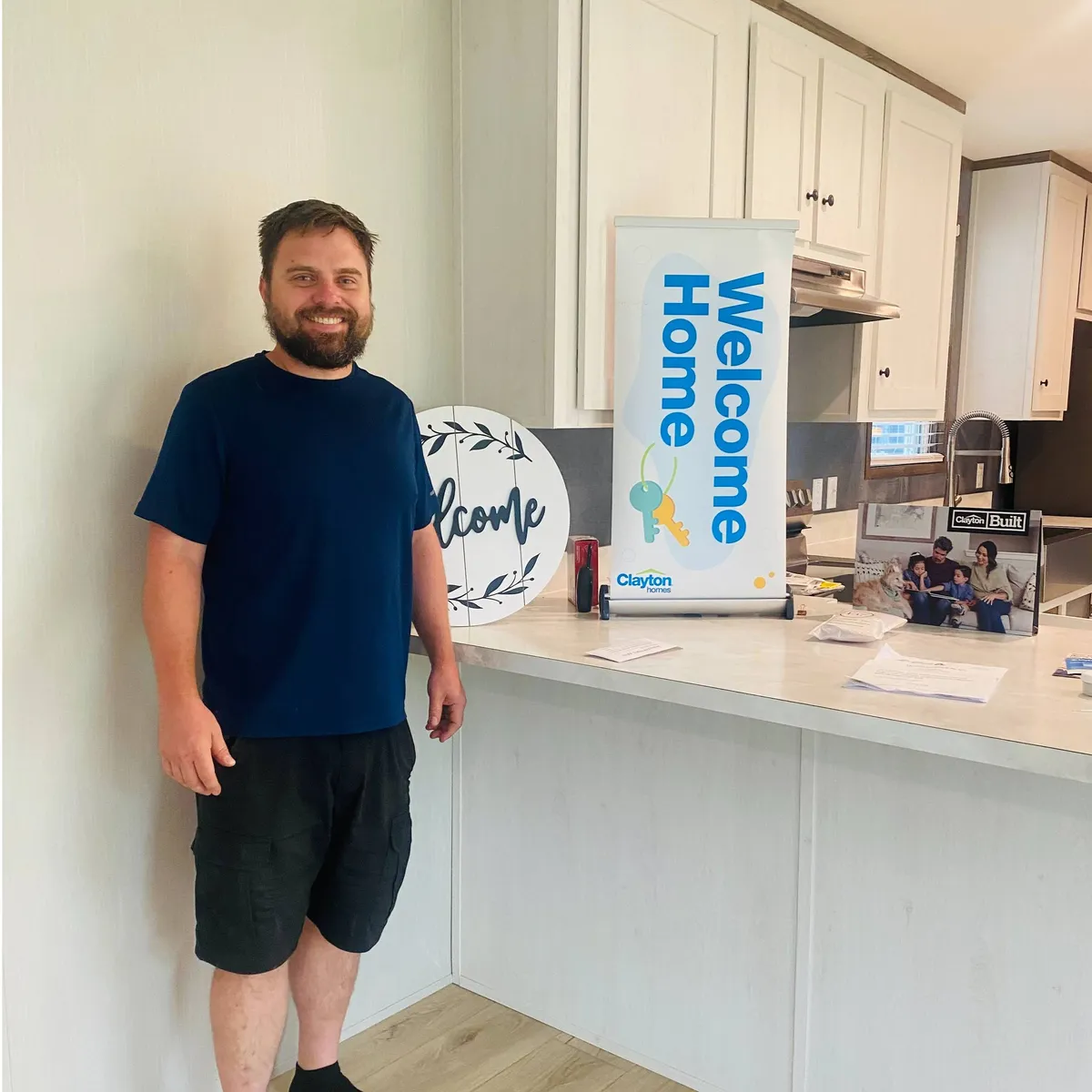 COREY F. welcome home image