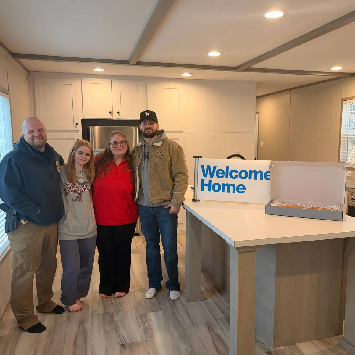 HAILEY M. welcome home image