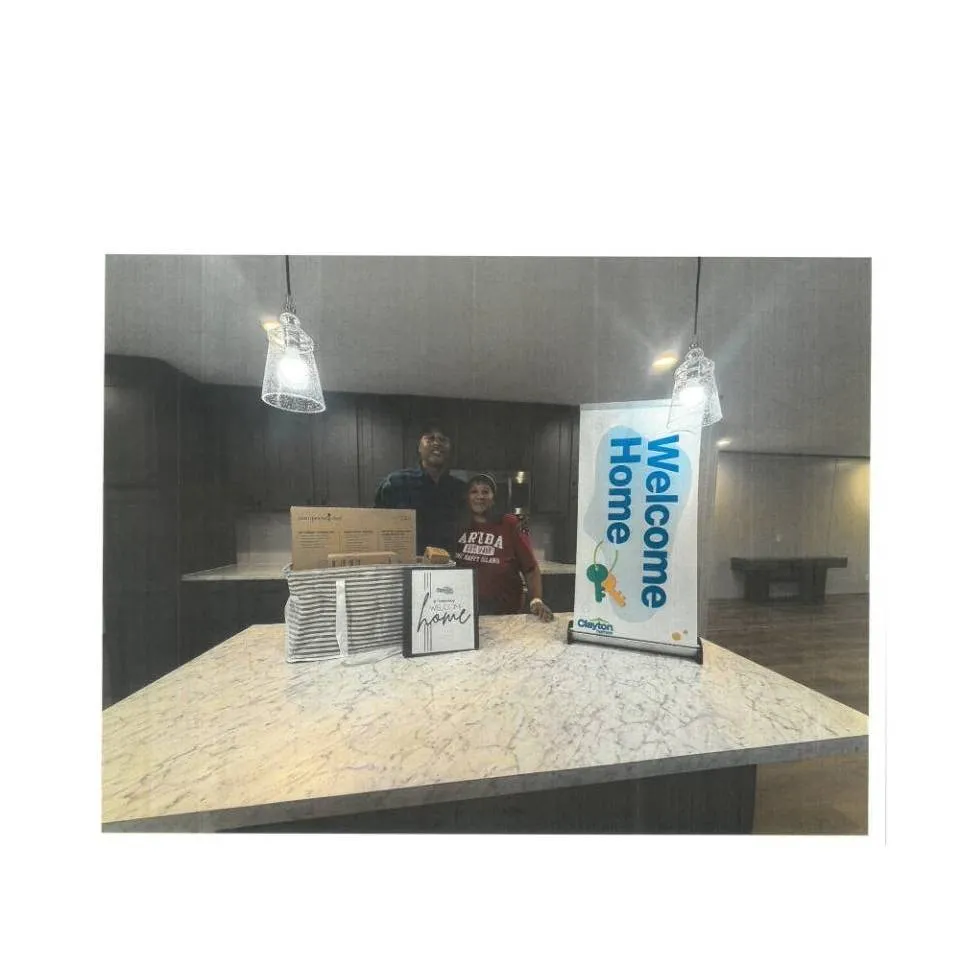 ROBERT K. welcome home image