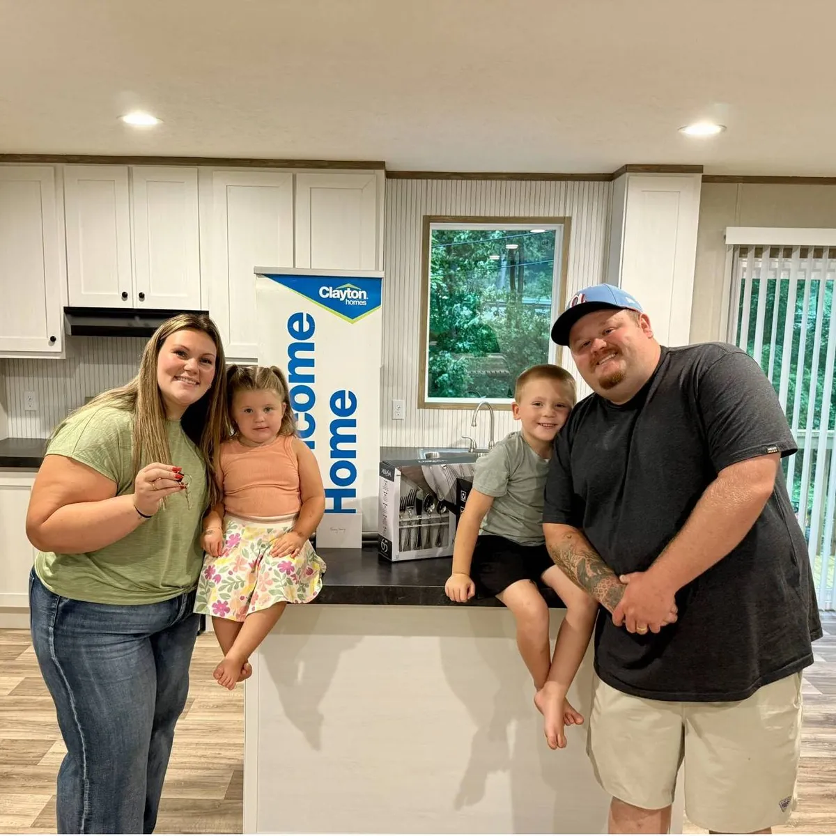 ASHLEIGH Y. welcome home image