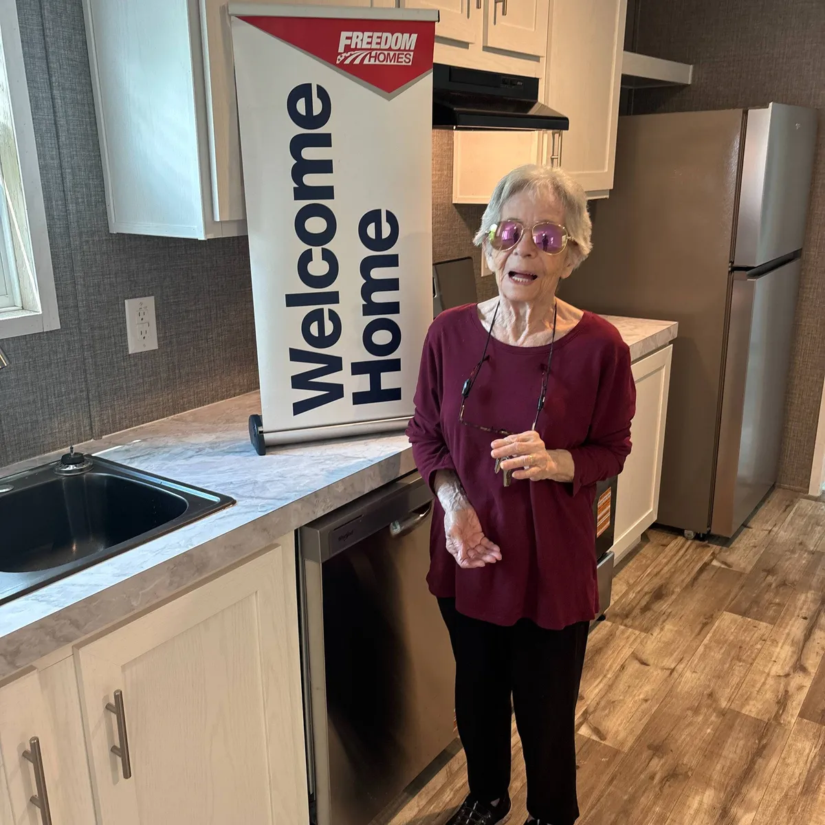 BETTY L. welcome home image