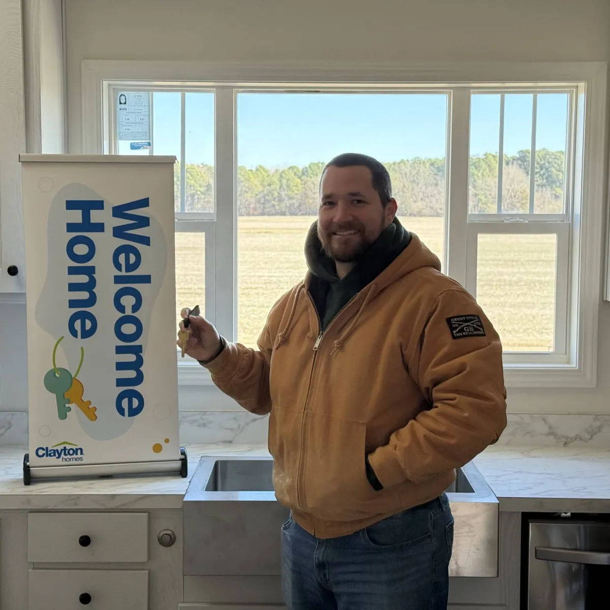 JOSHUA B. welcome home image