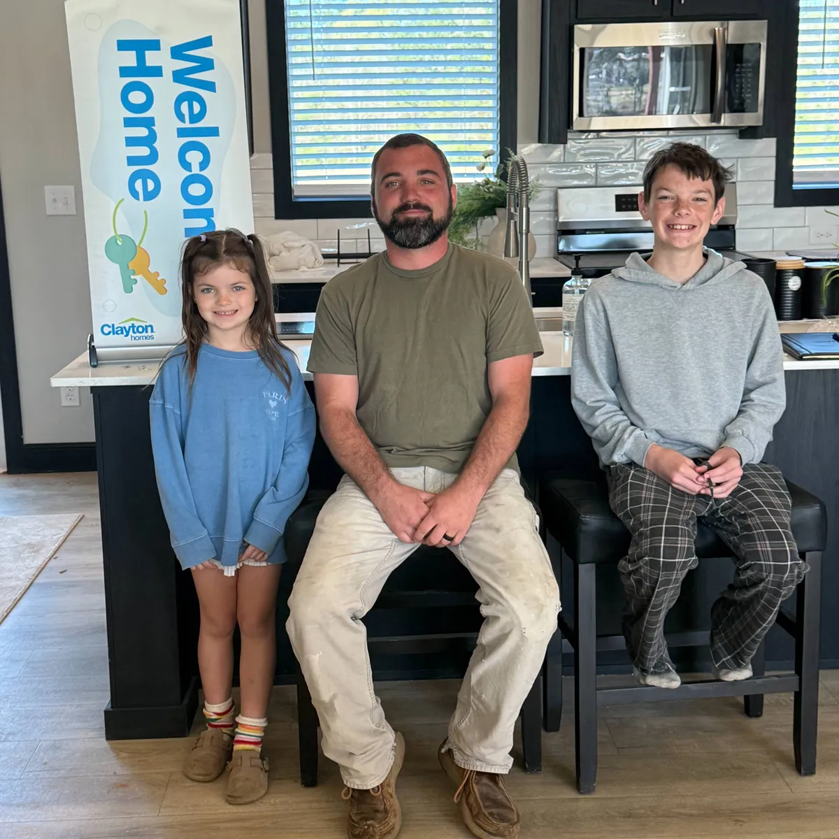 JESSE C. welcome home image