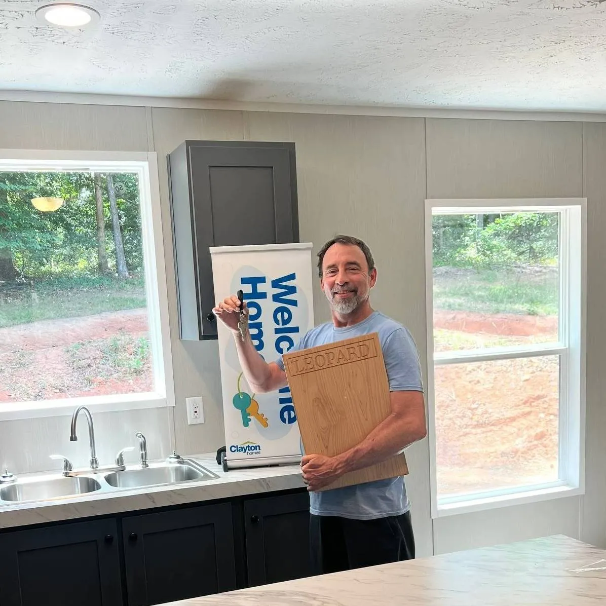TRAVIS L. welcome home image