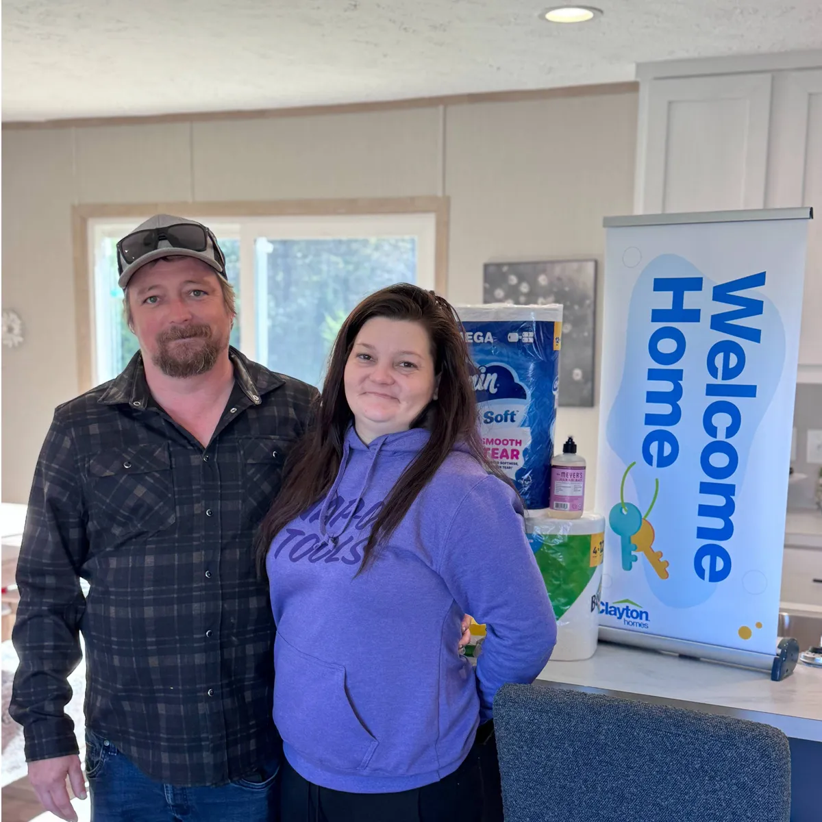 JUSTIN M. welcome home image