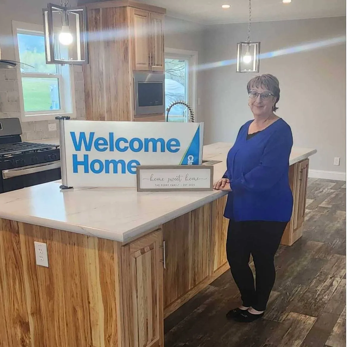 DONNA P. welcome home image