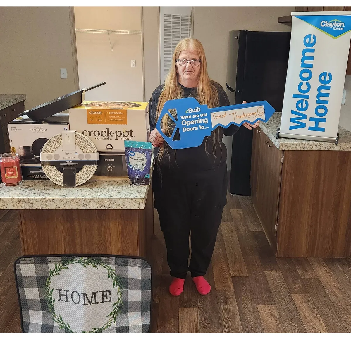 Sheila B. welcome home image