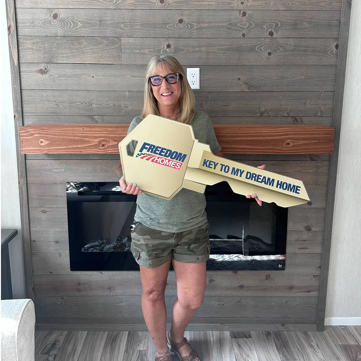 Tracy S. welcome home image