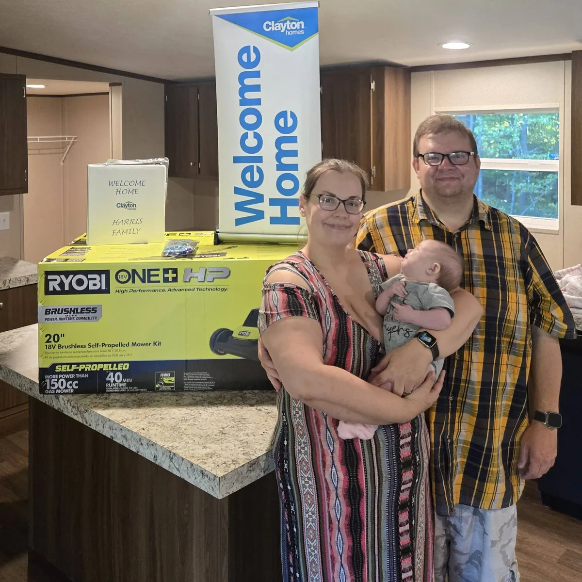 DAVID H. welcome home image