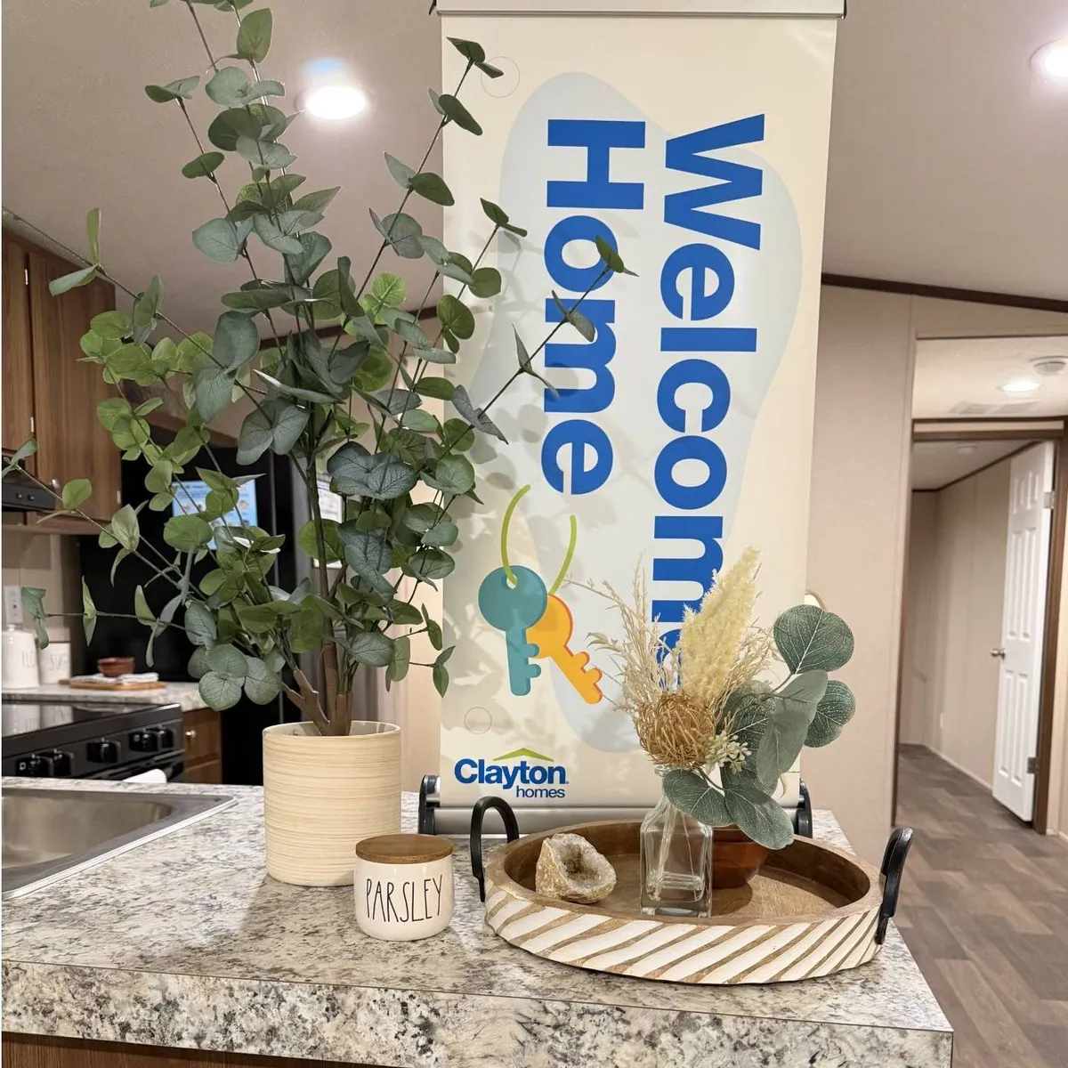SETH B. welcome home image