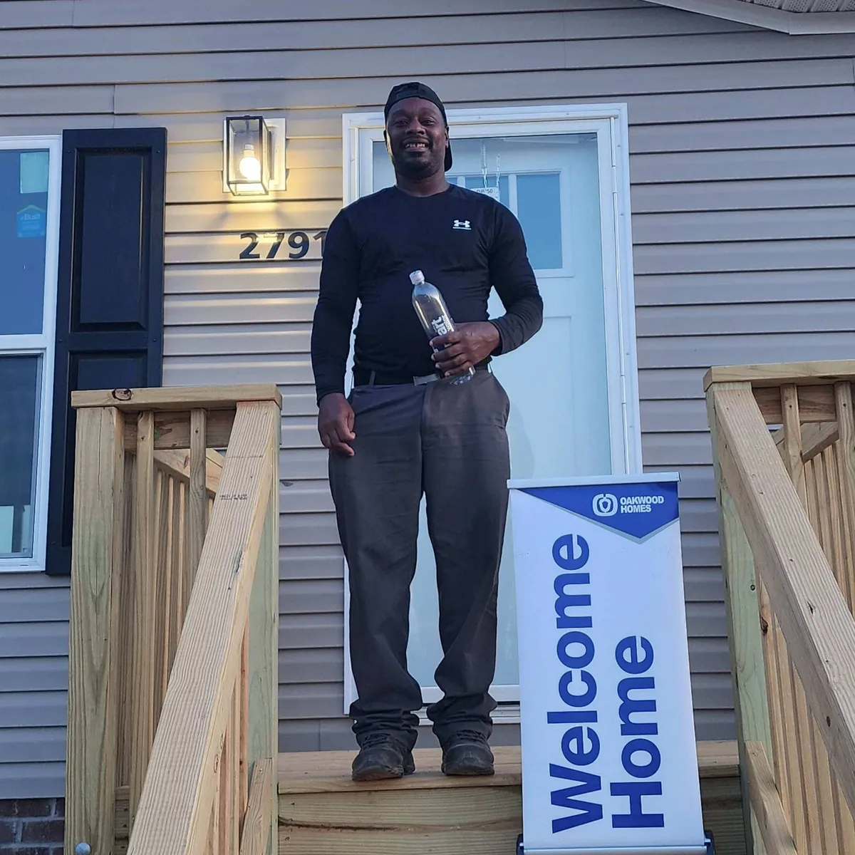 CHARLES M. welcome home image