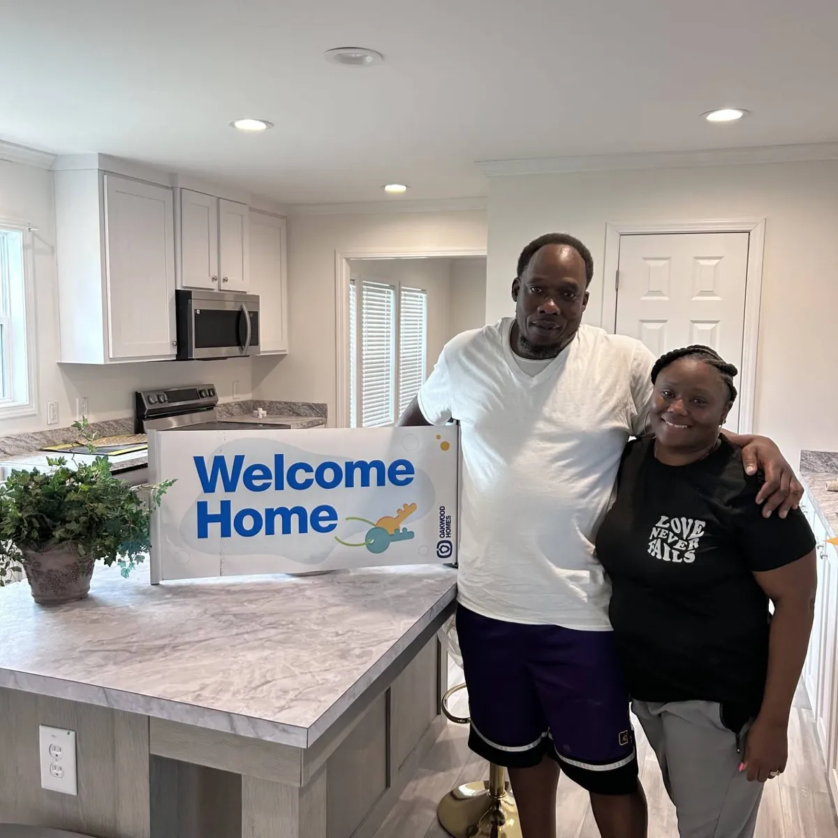 RODNEY W. welcome home image