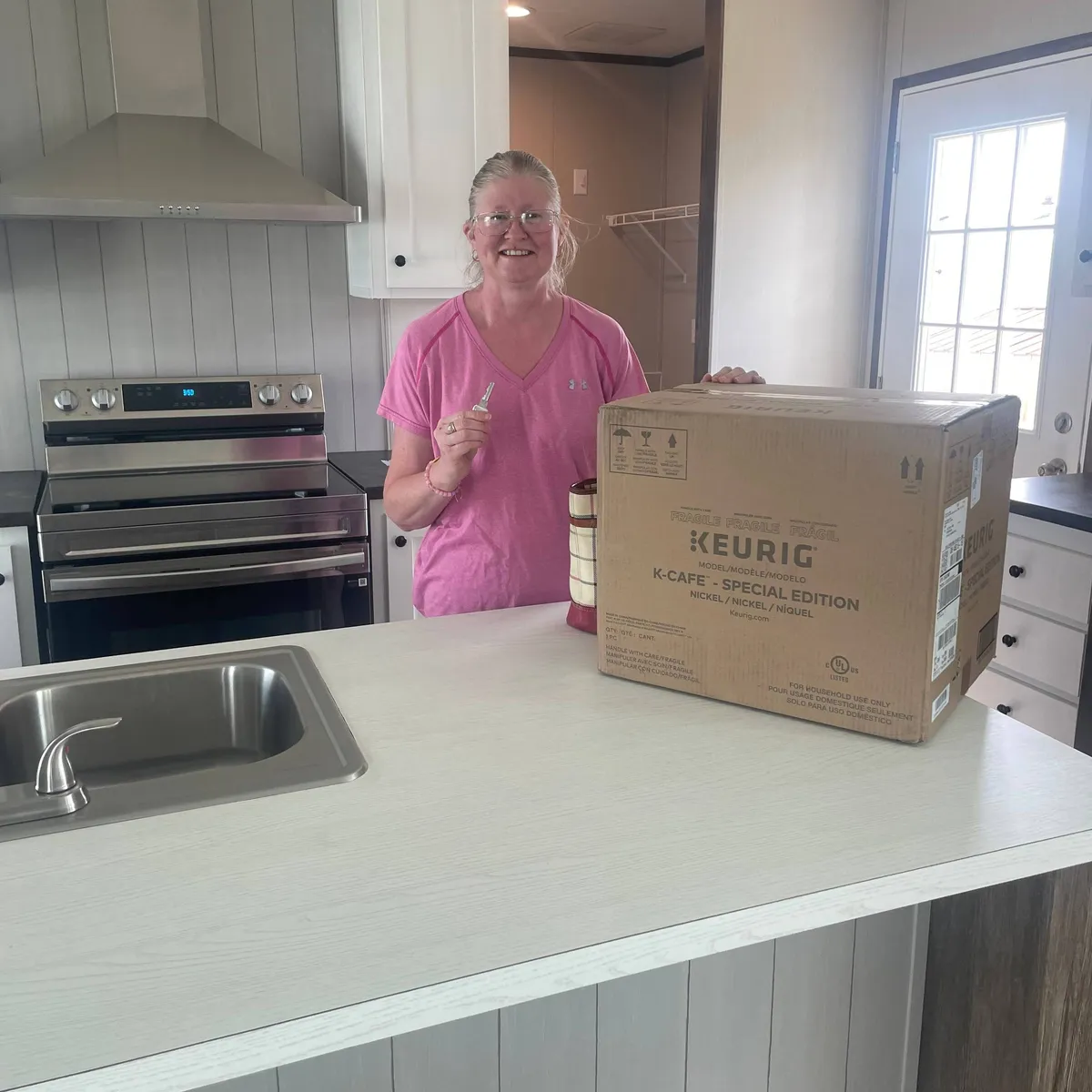 CARRIE P. welcome home image
