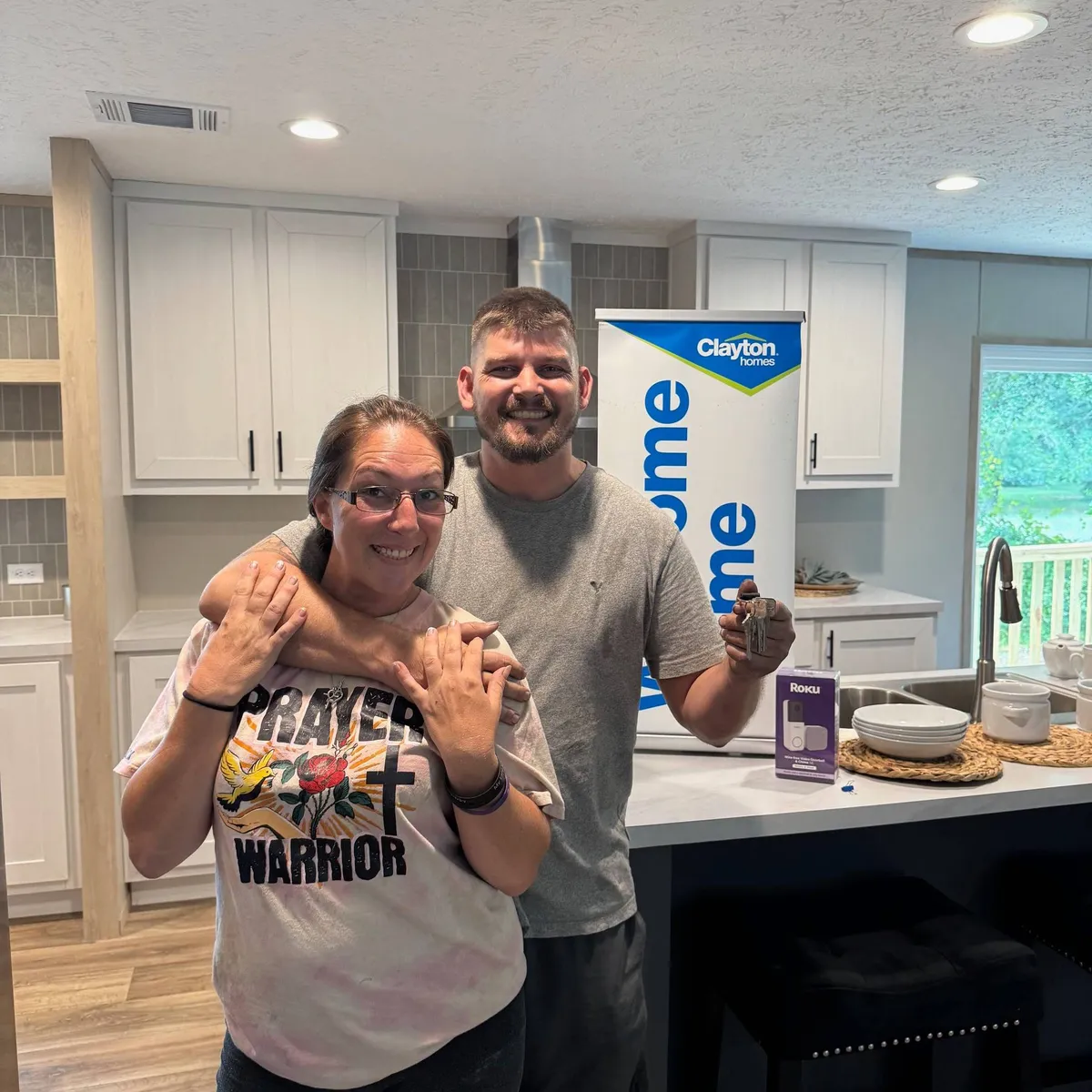 Christopher B. welcome home image