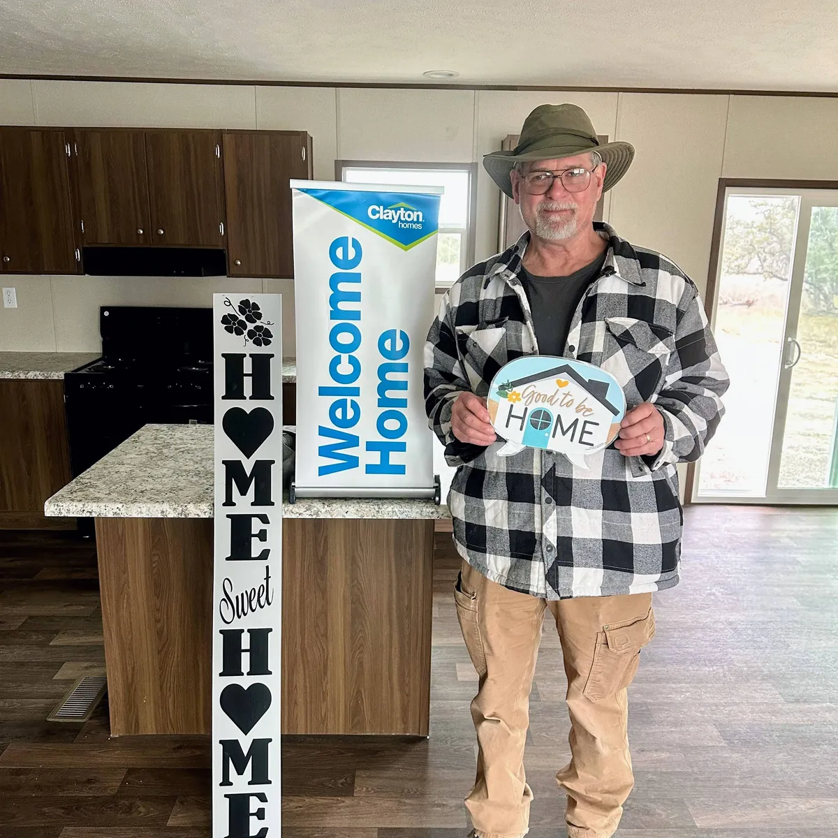 MICHAEL M. welcome home image