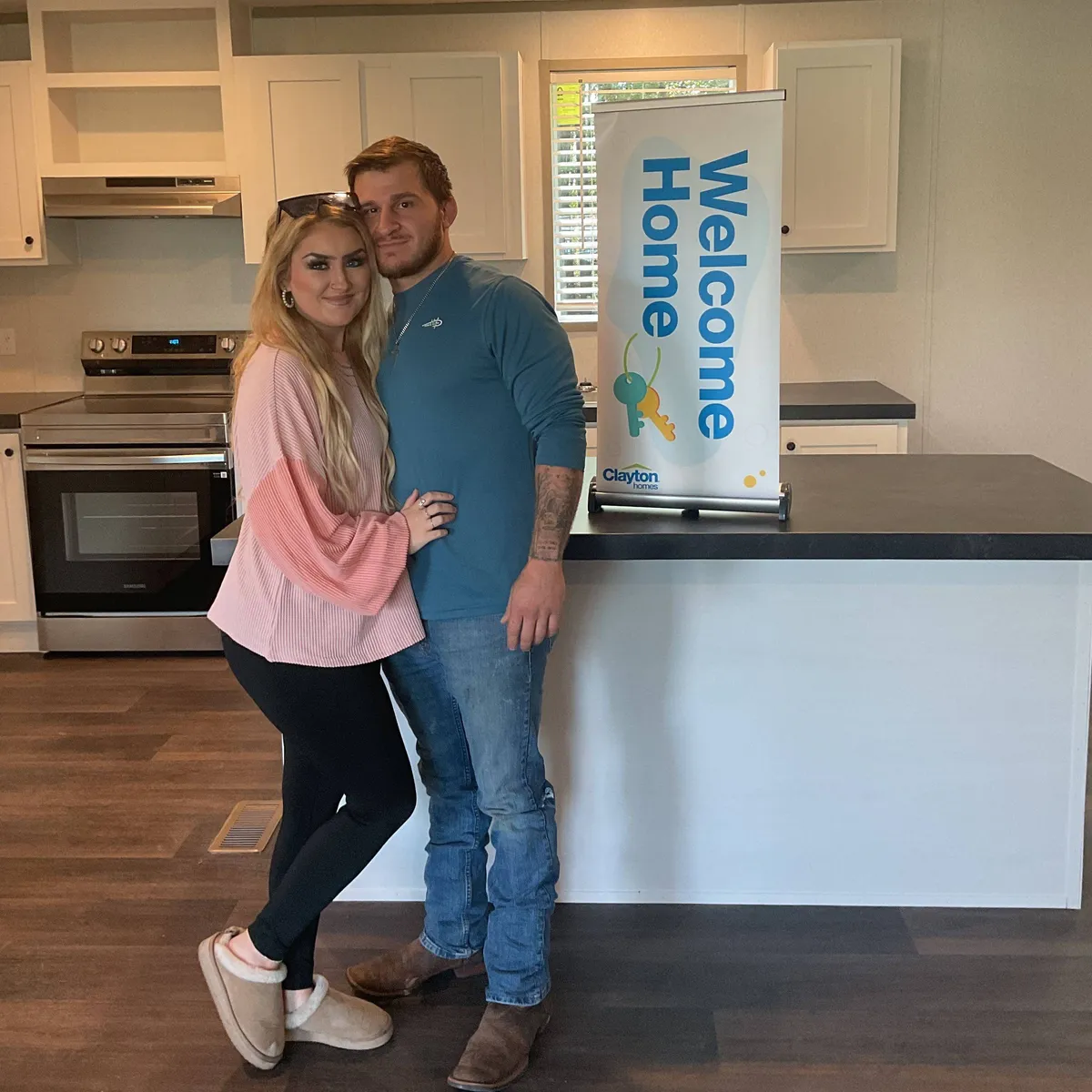 CALEB P. welcome home image