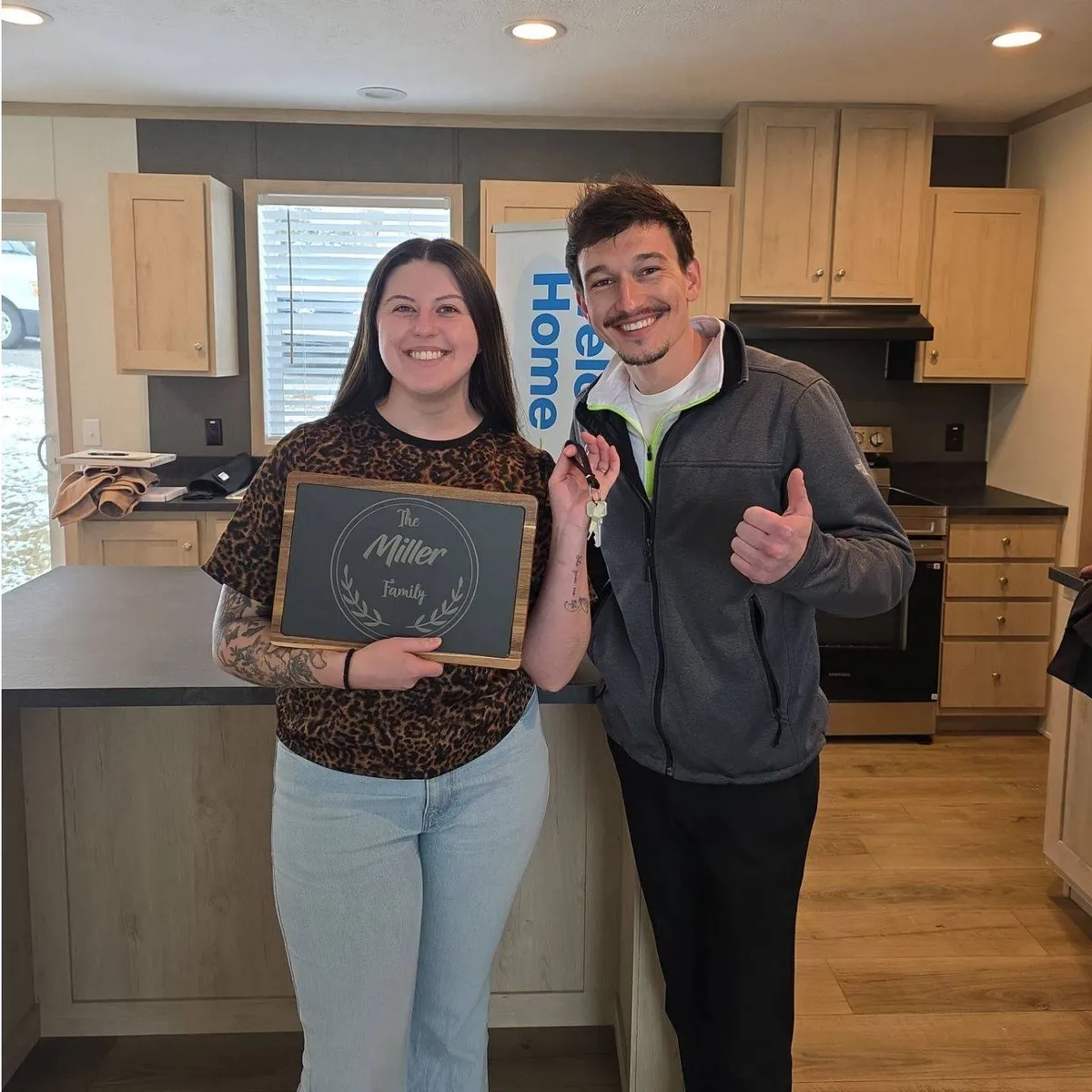 Ashleigh M. welcome home image