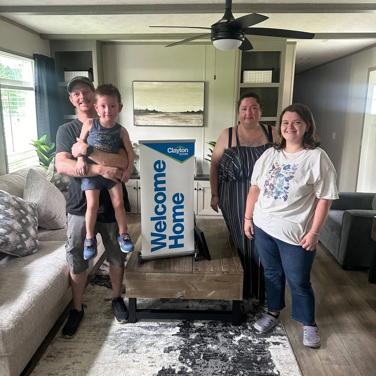 BENJAMIN W. welcome home image