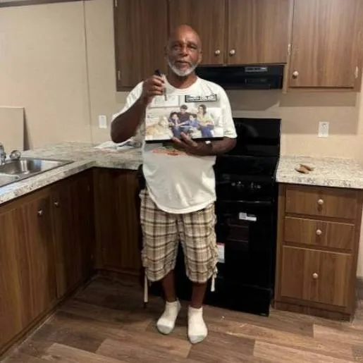 RONALD B. welcome home image