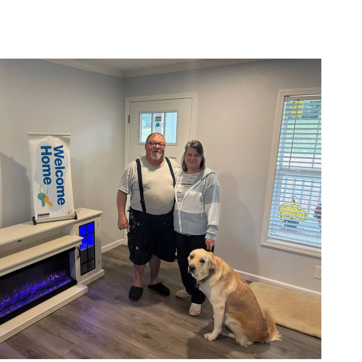 EDWARD J. welcome home image