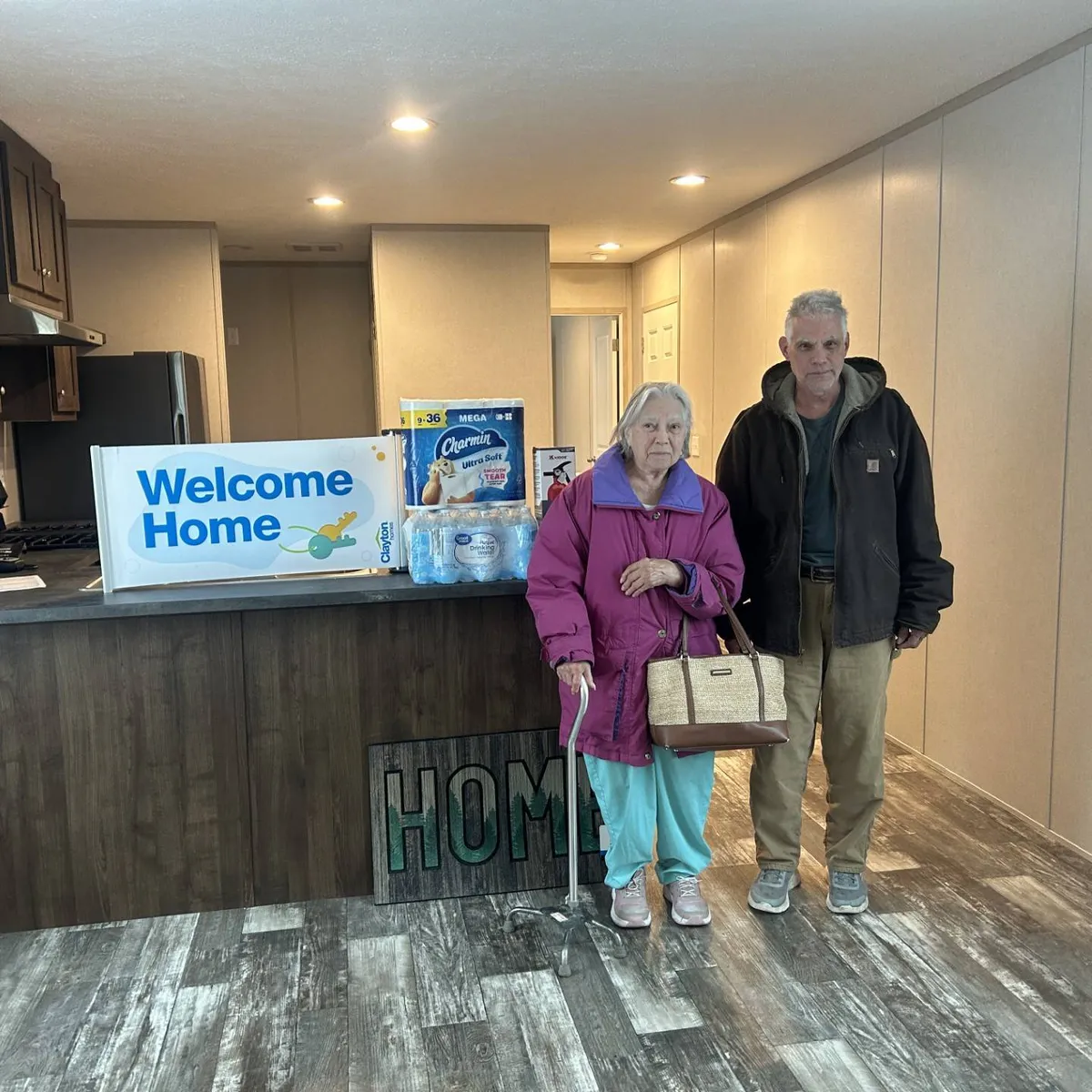 Donald R B. welcome home image