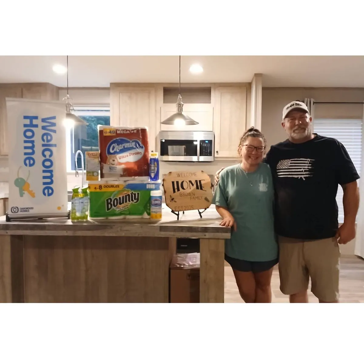 JAMES B. welcome home image