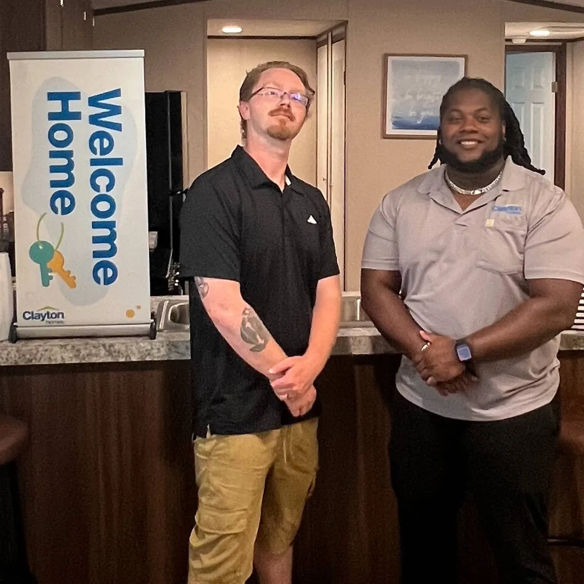 James L. welcome home image