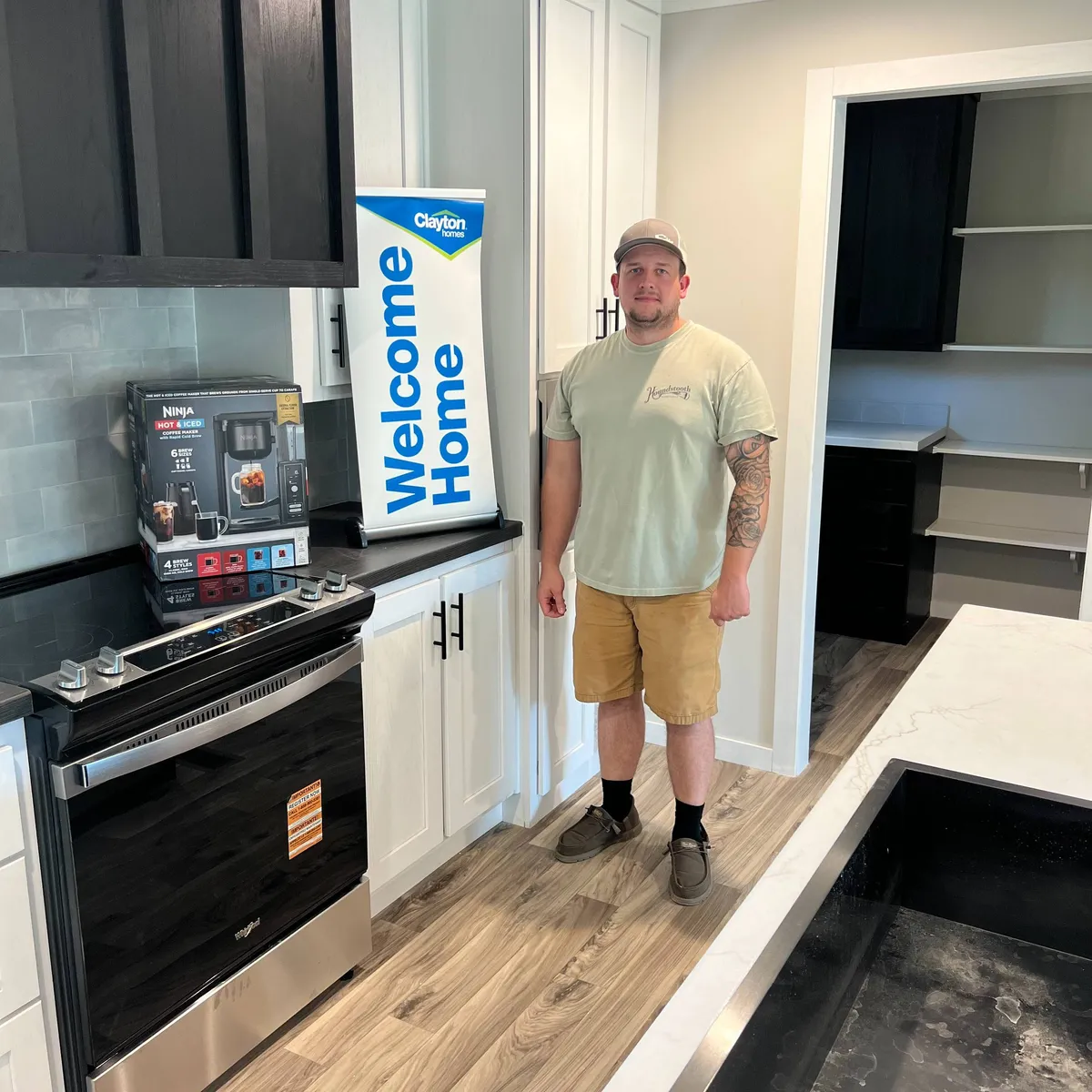 TANNER E. welcome home image
