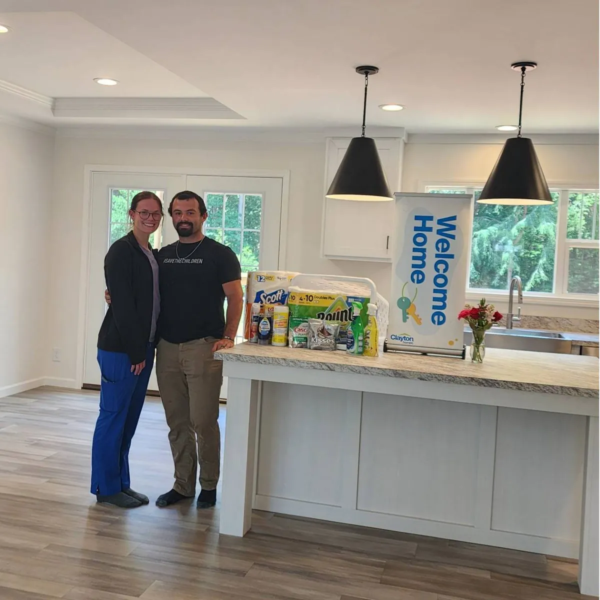 Luke W. welcome home image