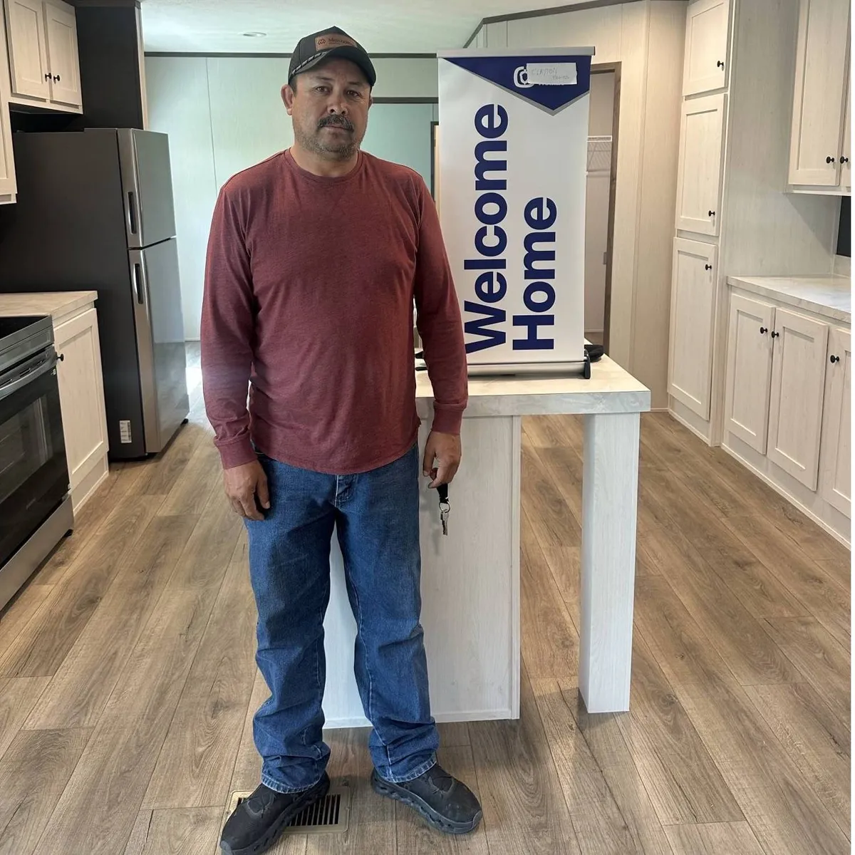 ROMAN H. welcome home image