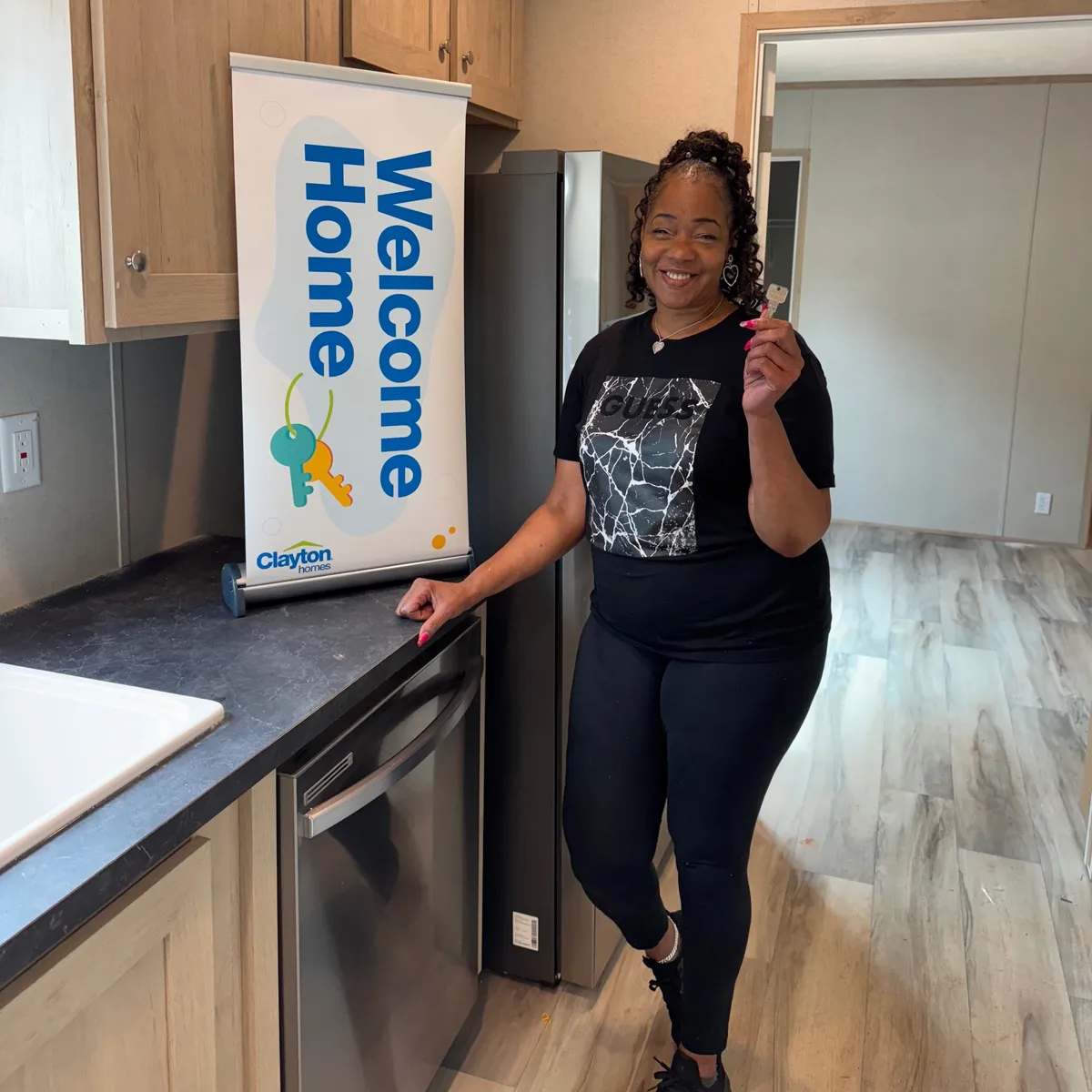 Germaine C. welcome home image