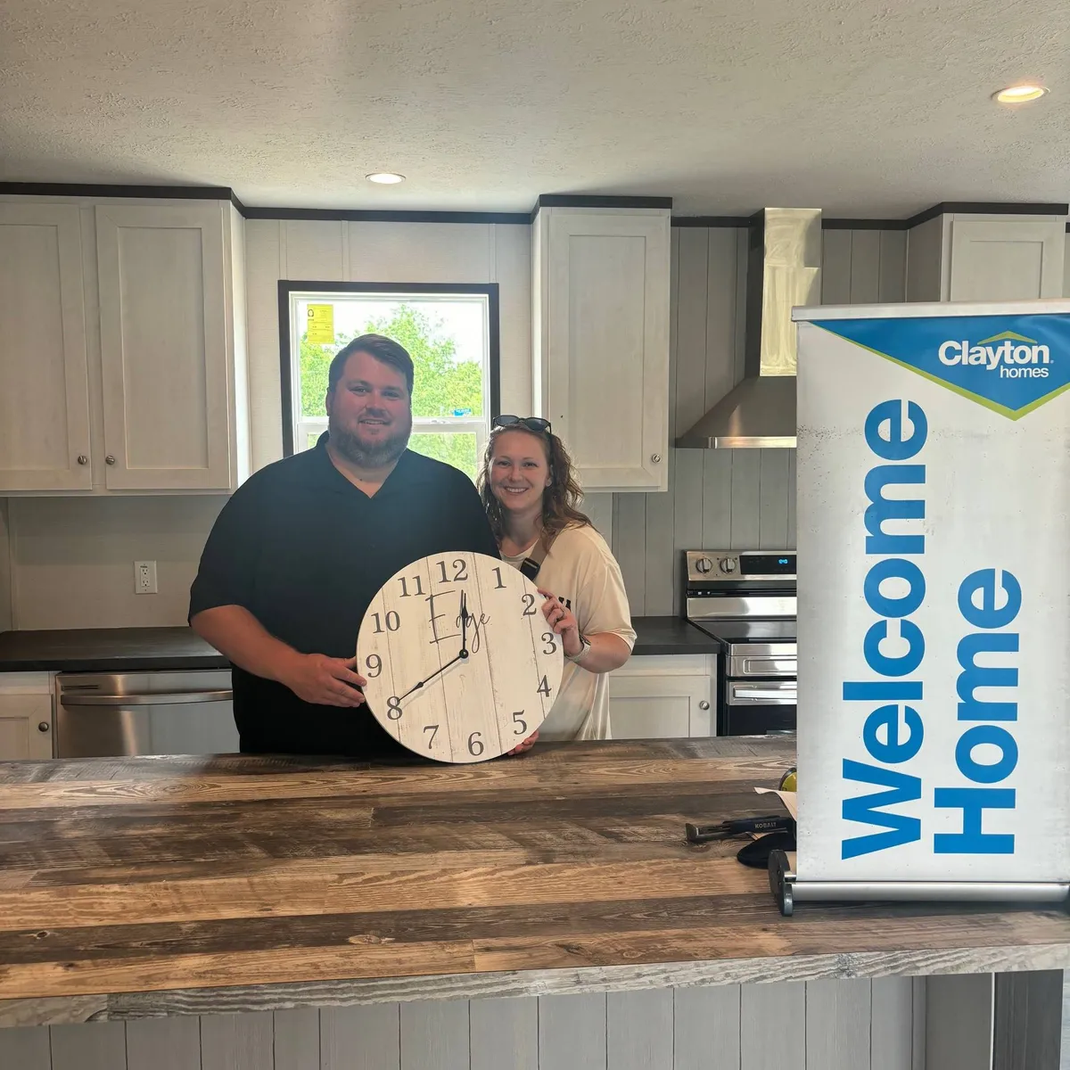 JUSTIN E. welcome home image