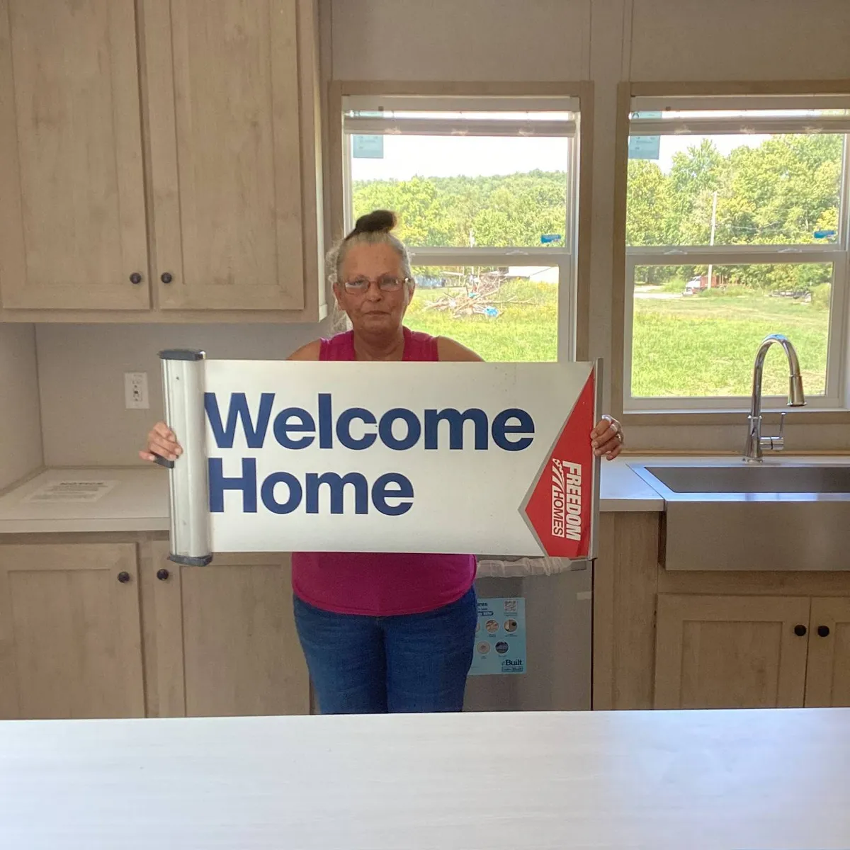 PEGGY J. welcome home image