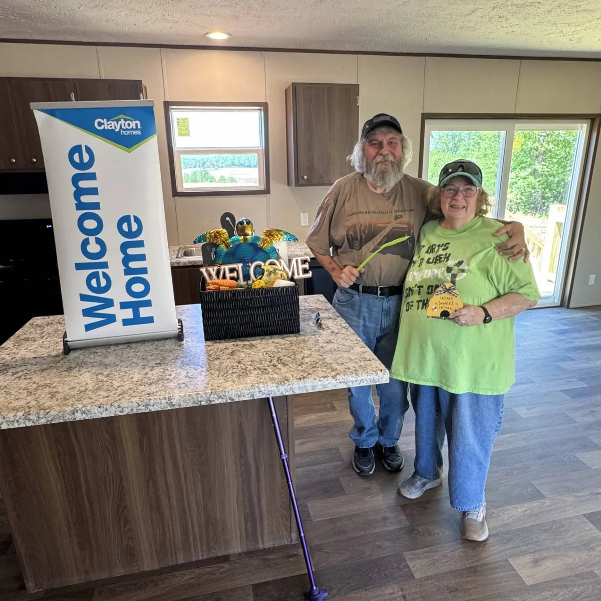 DAVID W. welcome home image