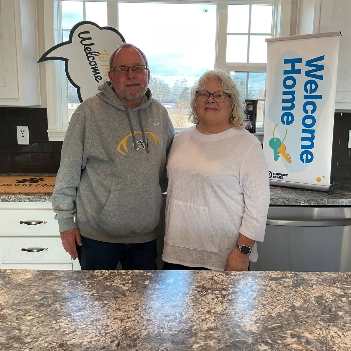 CREIGHTON C. welcome home image