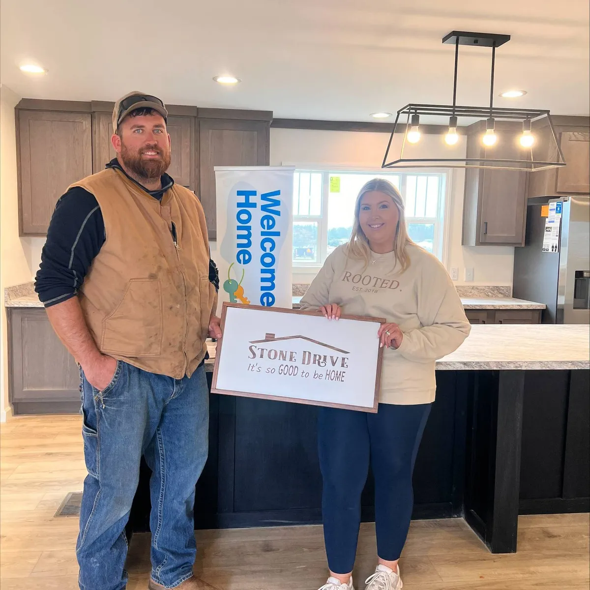 JOHN M. welcome home image