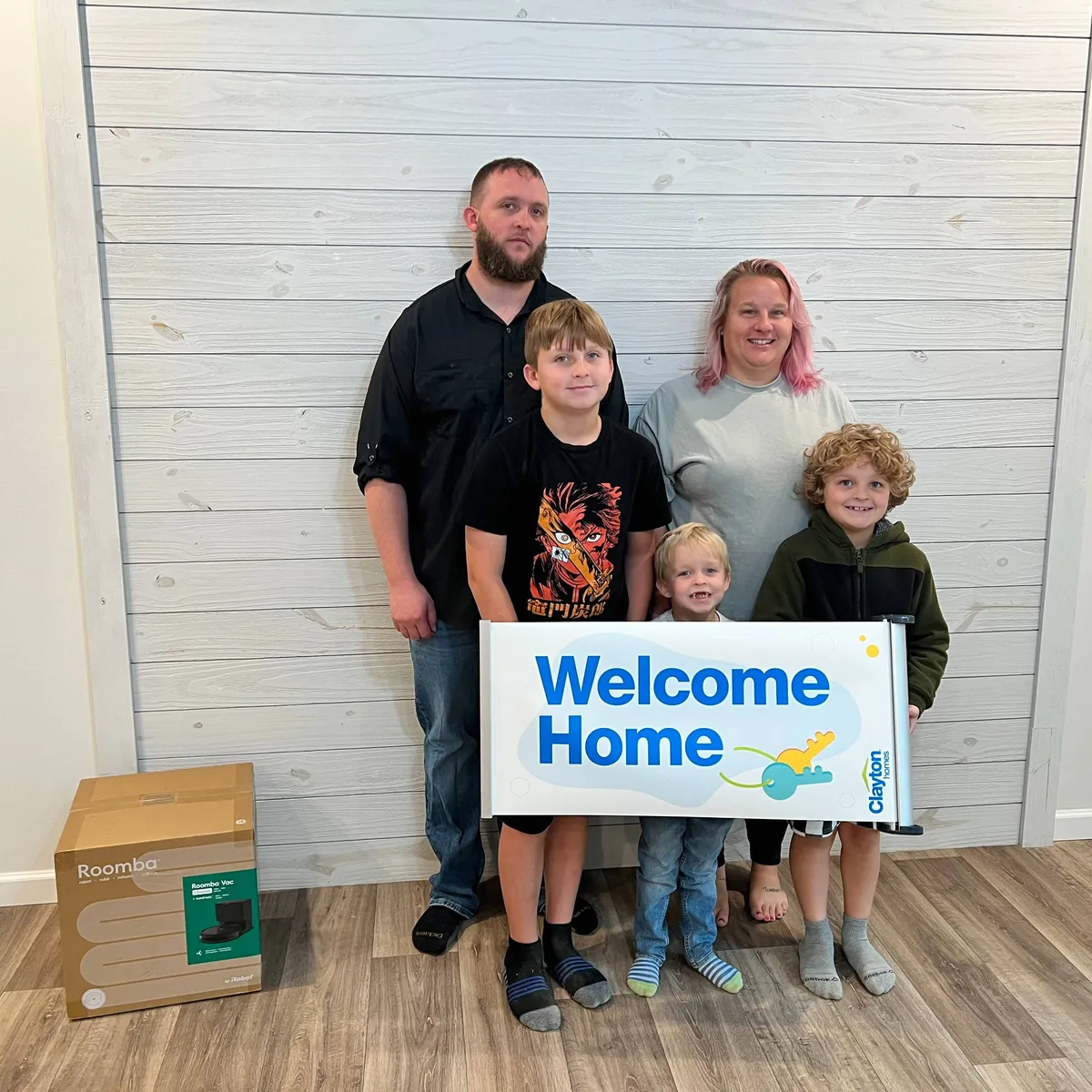 Adam B. welcome home image