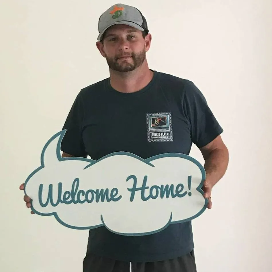 VICTOR W. welcome home image