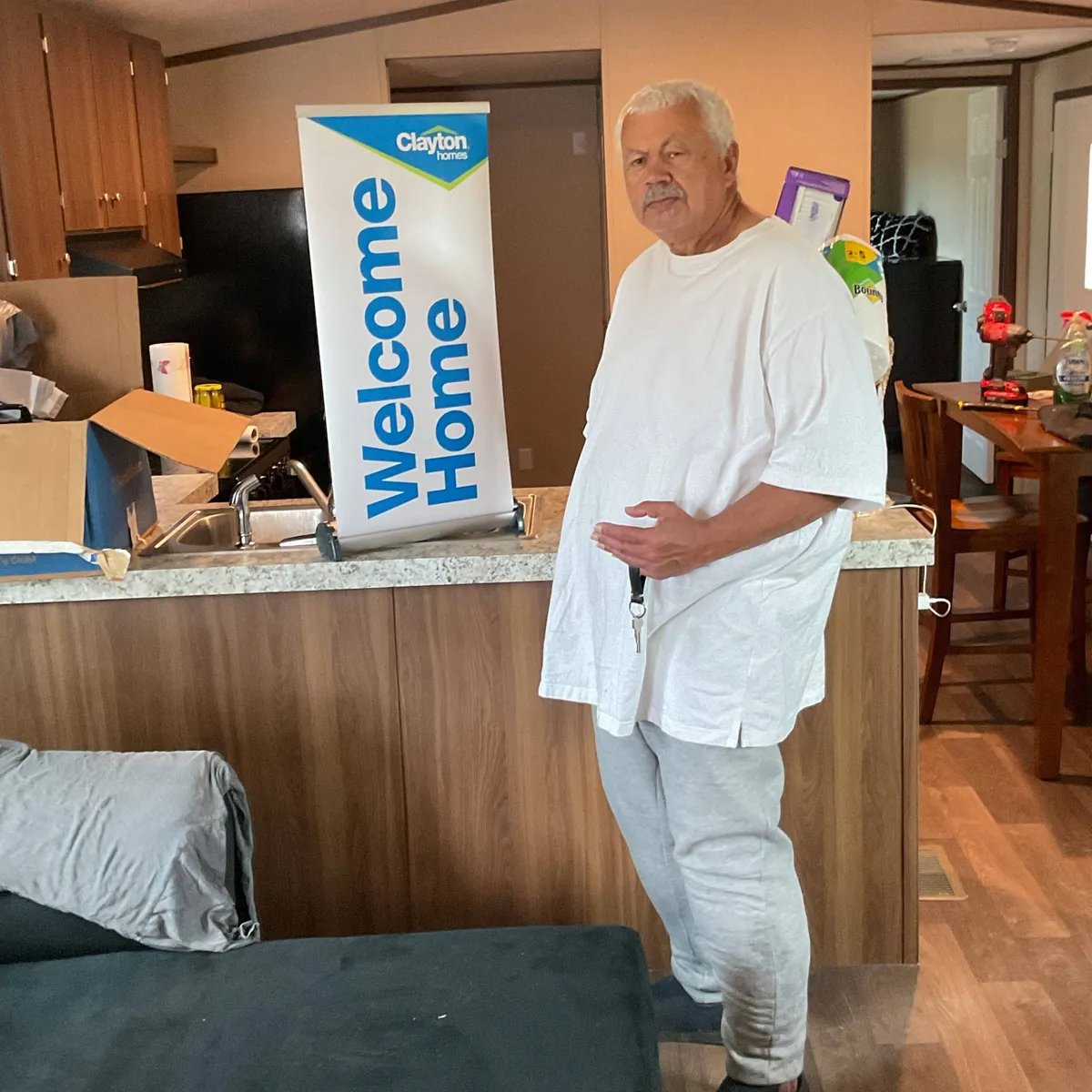JOHNELL P. welcome home image